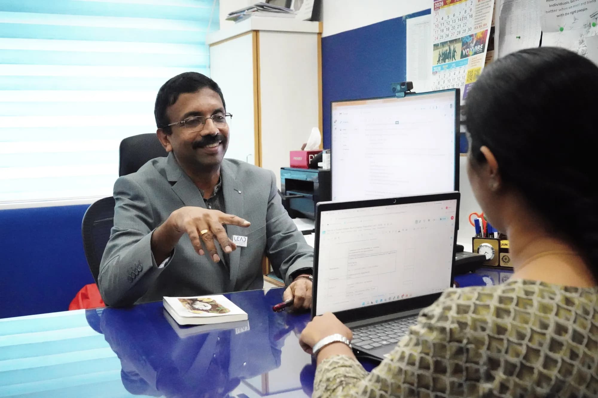 Deputy Director in coordination meeting