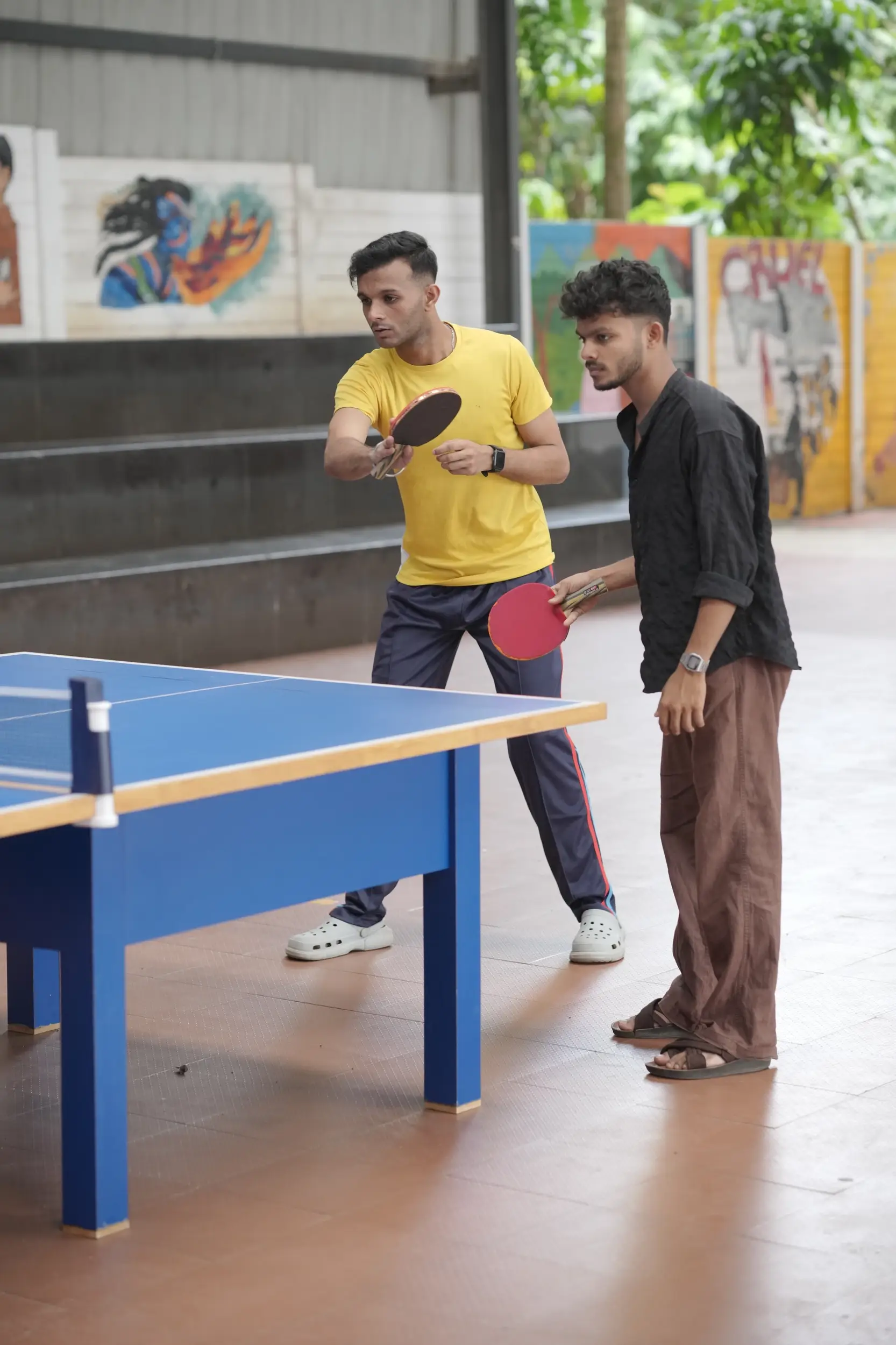 Basketball court at LEAD